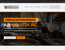 Tablet Screenshot of abmekatek.com